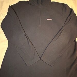 Patagonia Men's Dark Blue Quarter zip Pullover